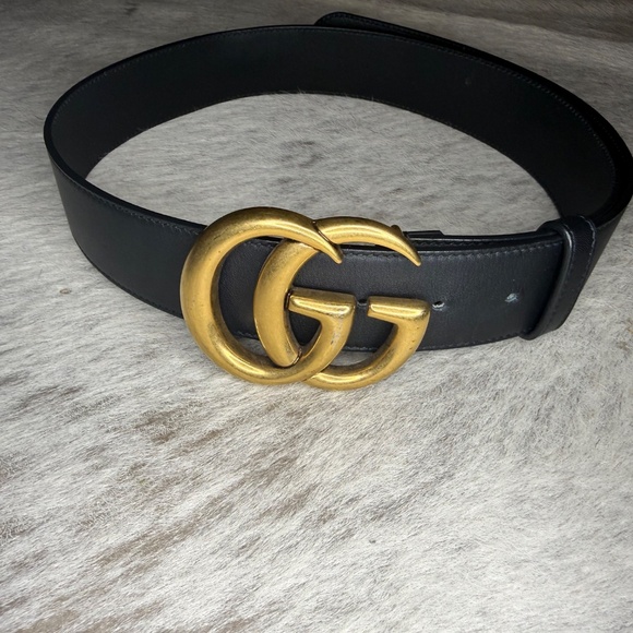 Gucci Marmont Double G leather belt - Picture 4 of 7